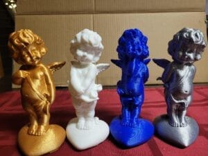 Angel Cherubims statuettes