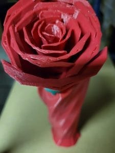 Vase with 3 Roses