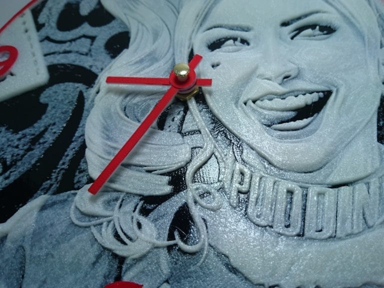 Harley Quinn Clock