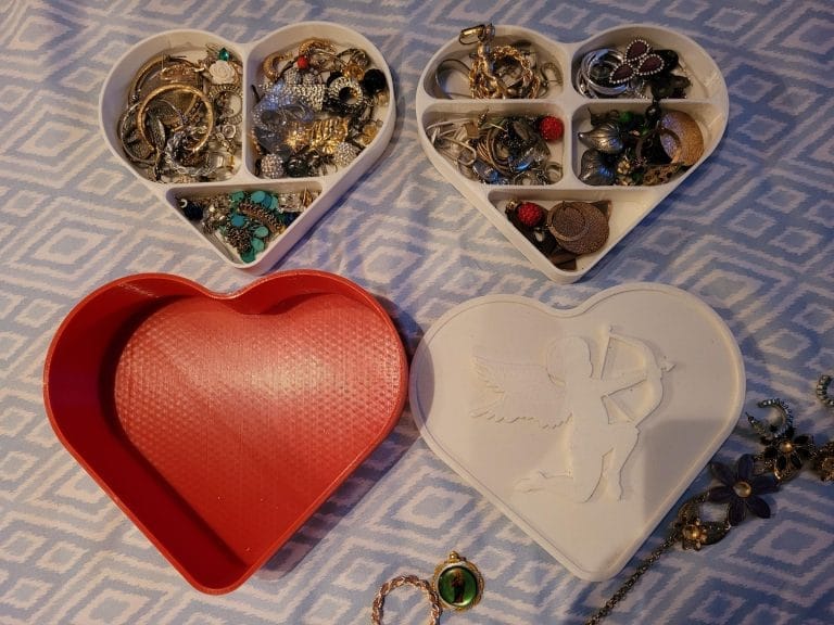 Heart Jewelry Box