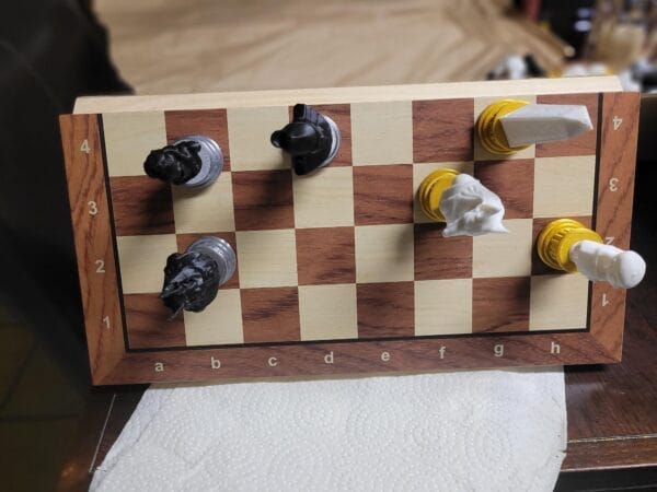 Magnet chess board