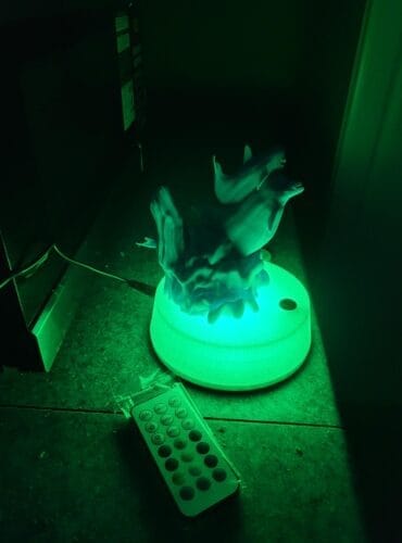 Dolphin Leds lamp with remote control from 3dprintcart