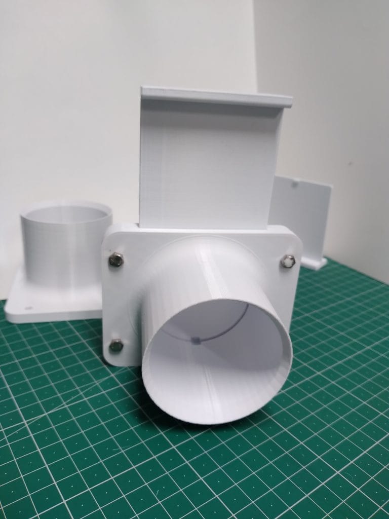 Fume Valve adapter for 3D printer, CNC, Laser