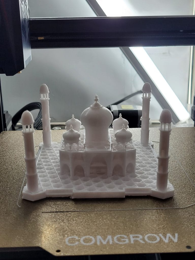 Taj Mahal monument in India