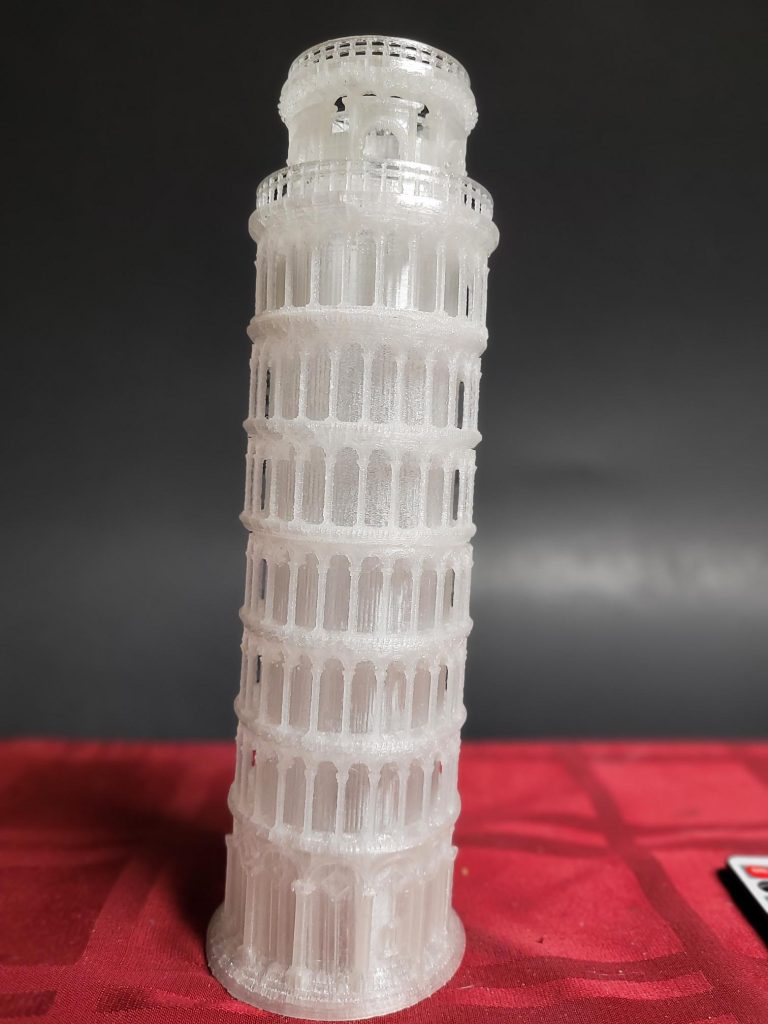Leaning Tower of Pisa Lamp