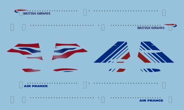 concorde decals