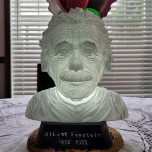 Albert Einstein Pot Lamp