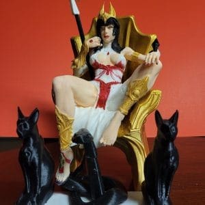 Cleopatra Queen Egypt kit statuette