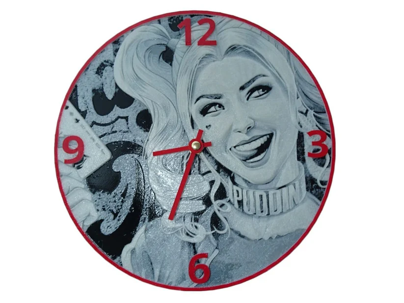 Harley Quinn Clock 1 Harley Quinn Clock