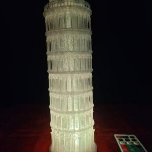 Home 38 Leaning Tower of Pisa Lamp
