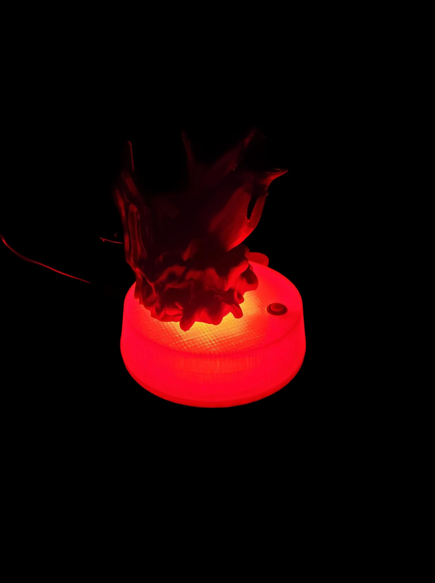 Dolphin Lamp with light effects 4 dolphin lamp 02