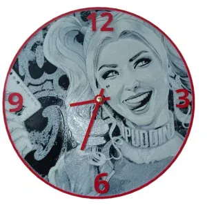 Home 22 Harley Quinn Clock