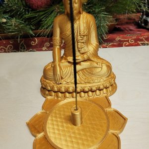 Buddha incense burner statuette