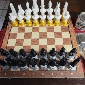 Home 23 Egyptian dead mummies magnetic chess game