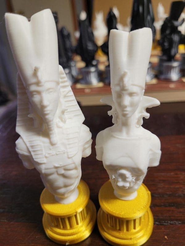 Egyptian magnet chess set 05