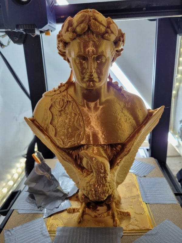 Napoleon Bonaparte-statuette-print