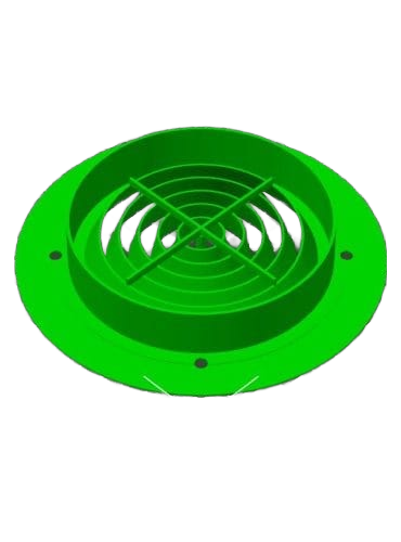 Adapter, Connector, Pipe, Ventilation 22 Round-ceiling-wall-vent