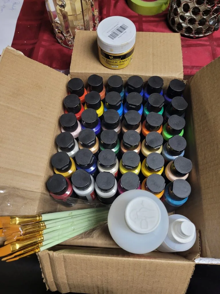 acrylic paint
