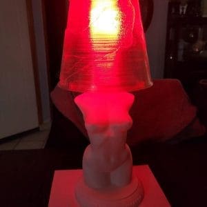 Marilyn Monroe Famous Lamp